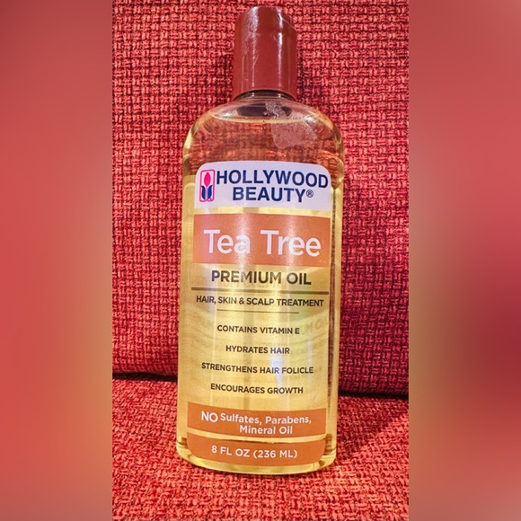 Hollywood beauty tea tree premium oil hair,skin & scalp treatment 8fl New - Picture 1 of 4